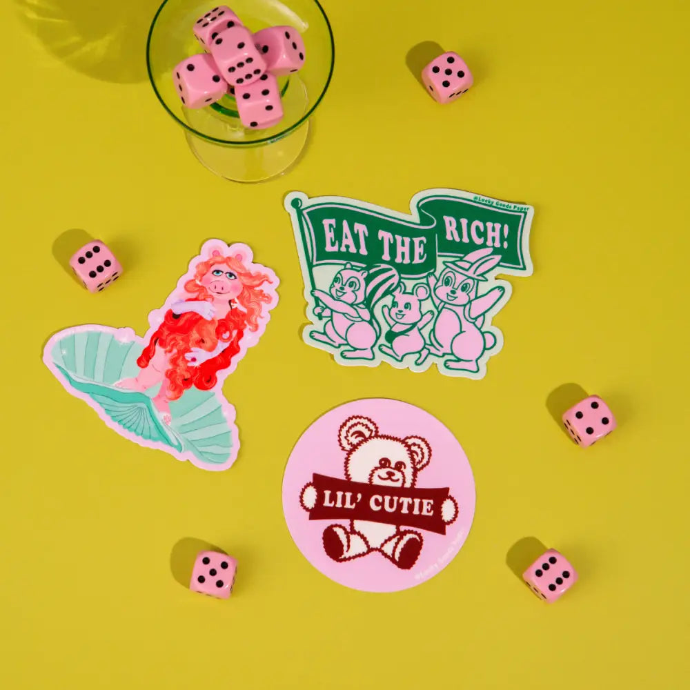Lucky Goods Paper - Piggy Goddess Sticker