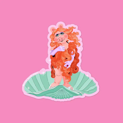 Lucky Goods Paper - Piggy Goddess Sticker