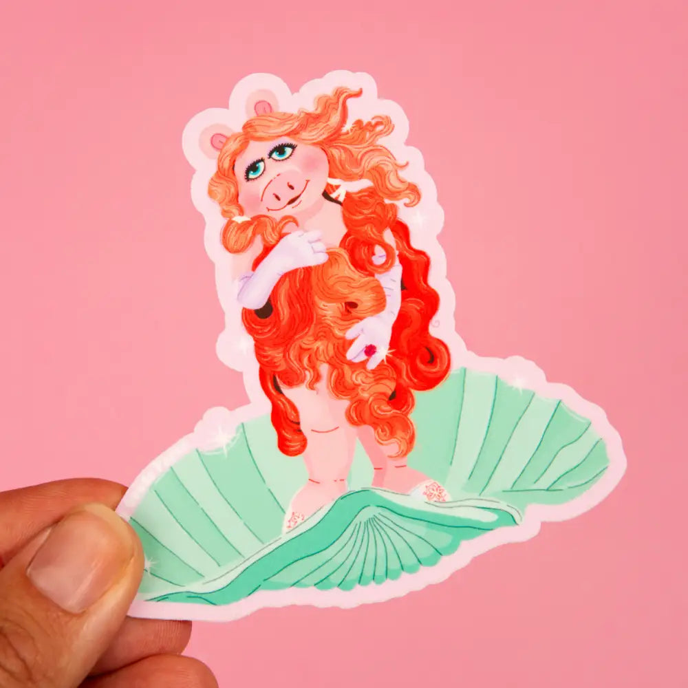 Lucky Goods Paper - Piggy Goddess Sticker