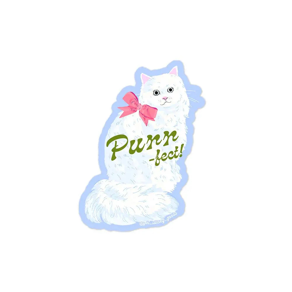 Lucky Goods Paper - Purr-fect Kitty Sticker