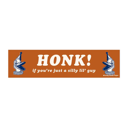 Lucky Goods Paper - Silly Lil’ Guy – Bumper Sticker