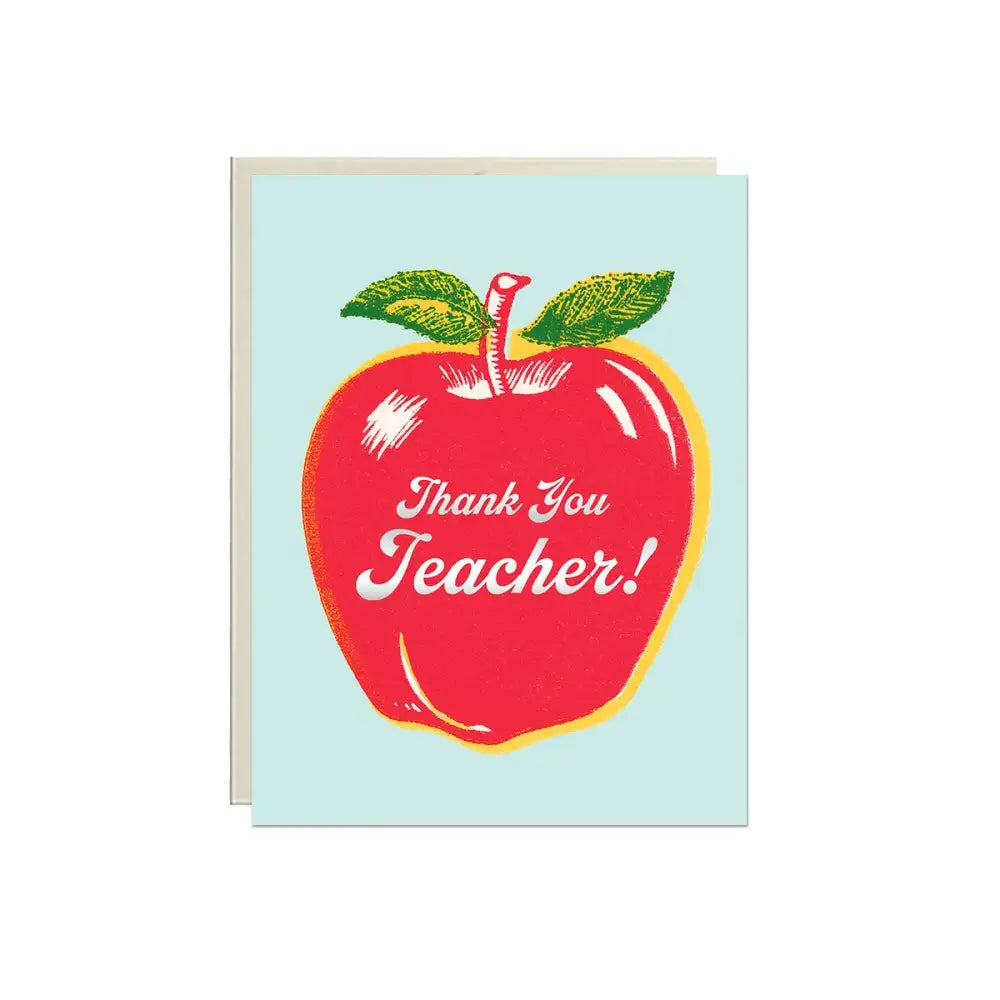 Lucky Goods Paper - Thank You Teacher Foil Card