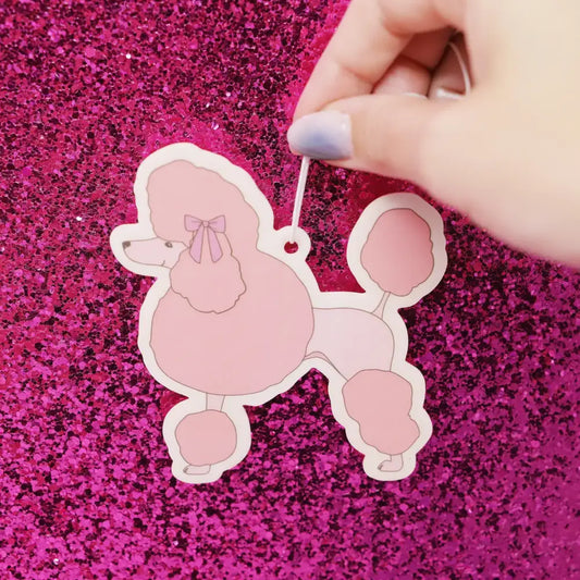 French Poodle Air Freshener - PABOOM