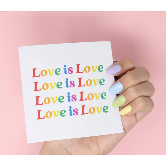 Love Is Love Sticker - PABOOM