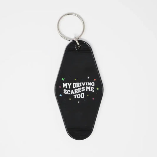 My Driving Scares Me Motel Key Fob - PABOOM