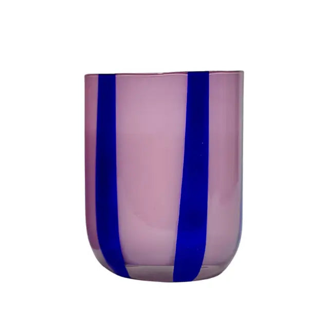 Atina Glassware - Olive + White