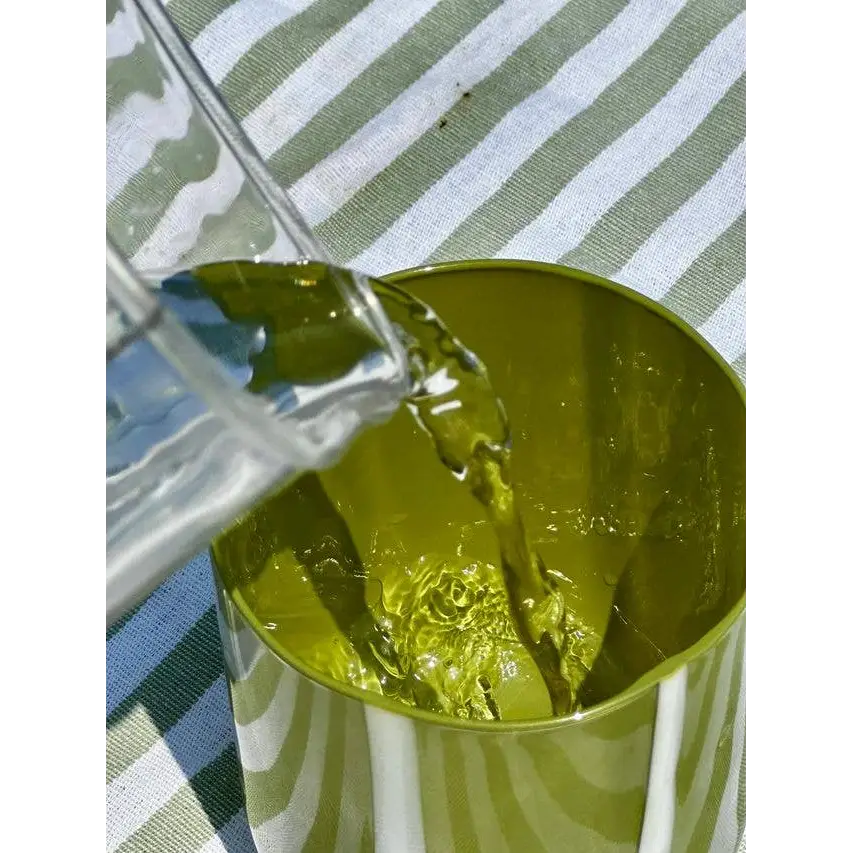 MÆGEN - Atina Glassware Olive + White