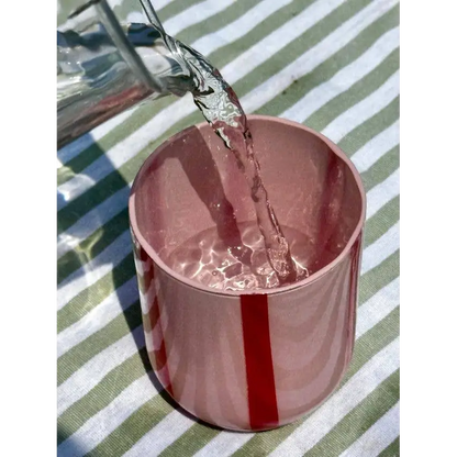 MÆGEN - Atina Glassware Pink + Red