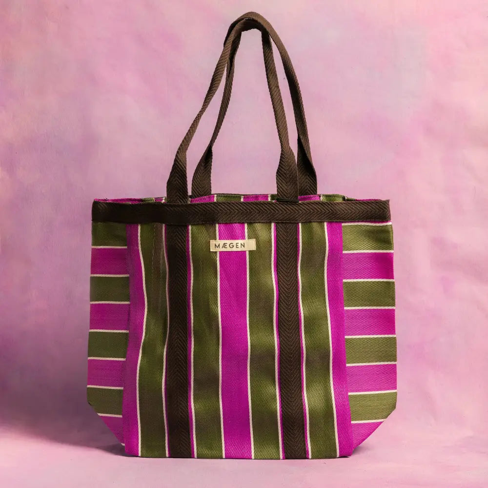 Mægen Everywhere Bag - Orange/ White/ Aubergine