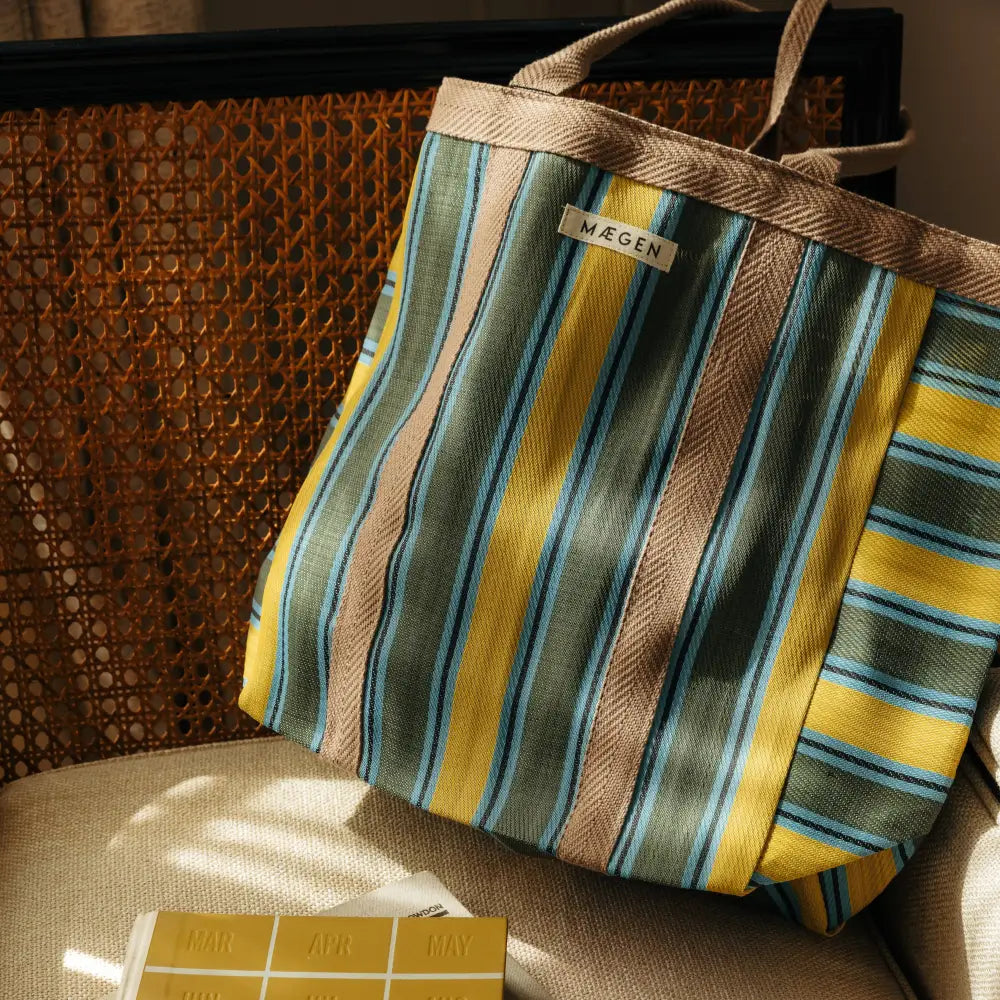 Mægen Everywhere Bag - Orange/ White/ Aubergine