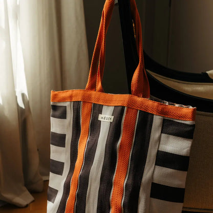 MÆGEN - Everywhere Bag | Orange/ White/ Aubergine