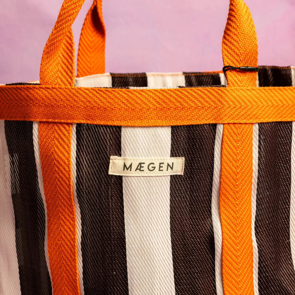 Mægen Everywhere Bag - Orange/ White/ Aubergine