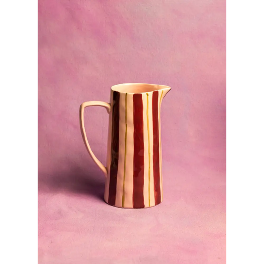 Mægen Jug - Pink/ Burgundy