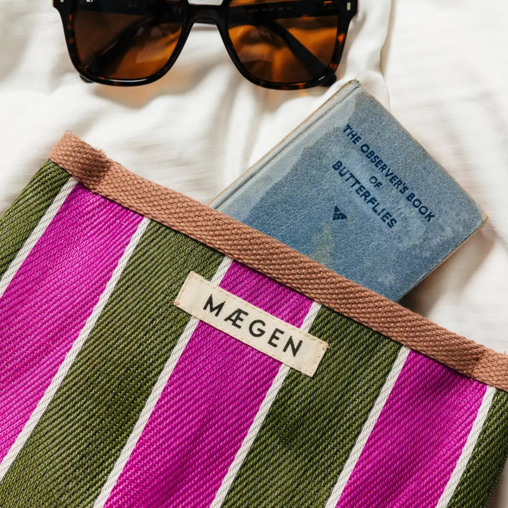 MÆGEN - Pouch | Brown/ Olive/ Pink