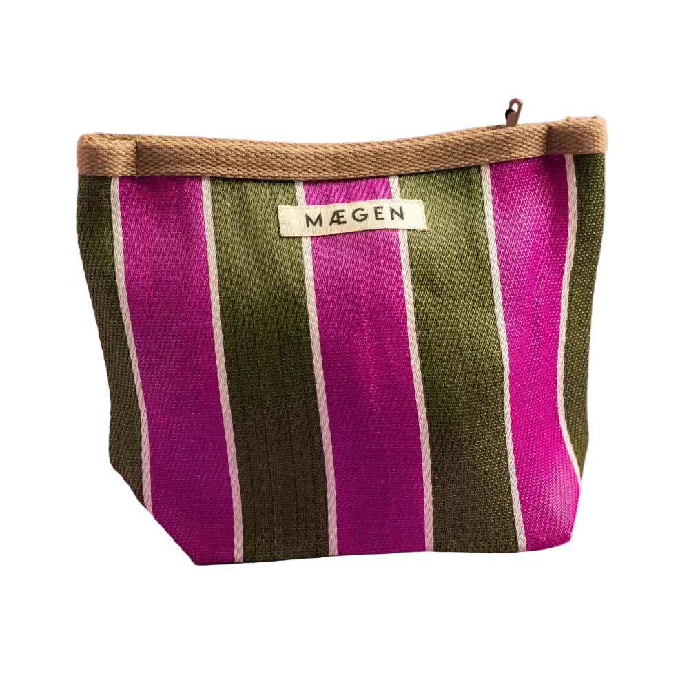 MÆGEN - Pouch | Brown/ Olive/ Pink
