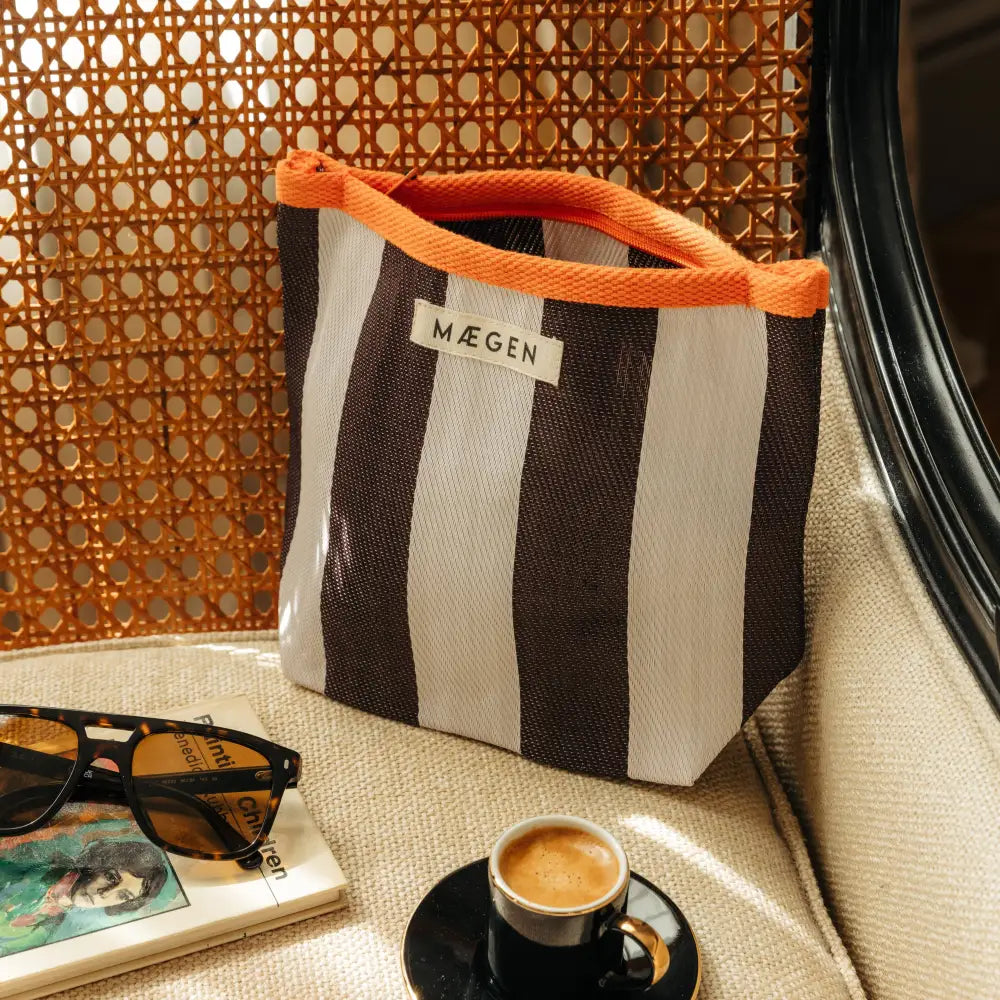 MÆGEN - Pouch | Orange/ White/ Aubergine