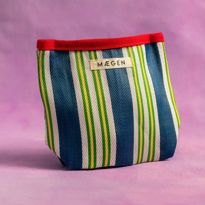 Mægen Pouch - Brown/ Olive/ Pink