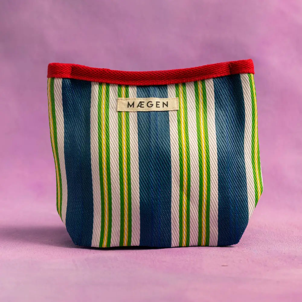 Mægen Pouch - Chocolate/Yellow/ Olive