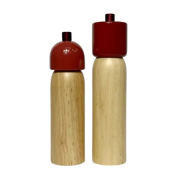 Salt & Pepper Grinders - Red & Red / Large