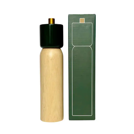 Salt & Pepper Grinders - Green & Gold / Large