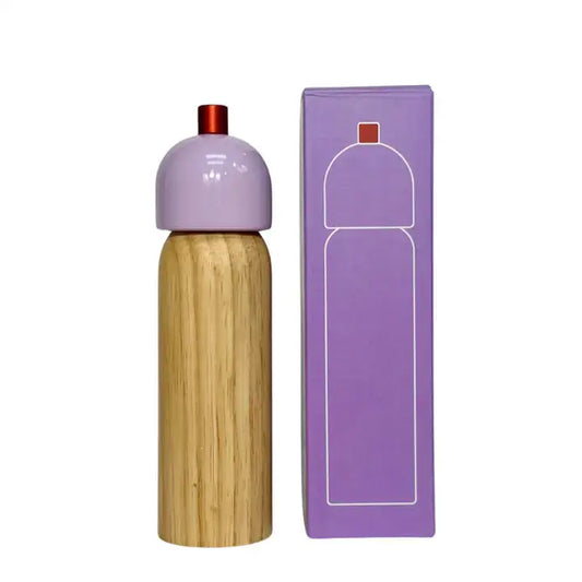 Salt & Pepper Grinders - Lilac & Red / Medium