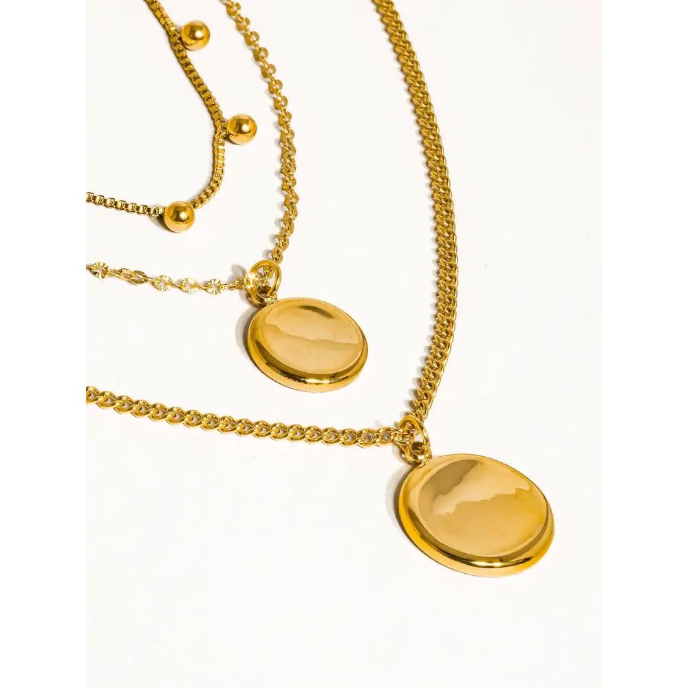Maiq Accessories - Anaïs Stack Necklace Yellow Gold