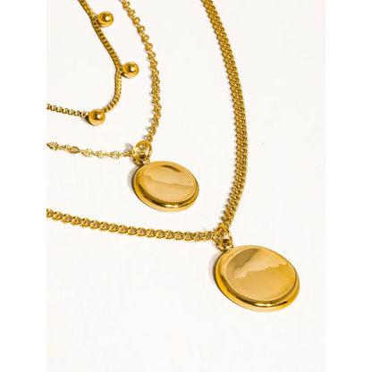 Maiq Accessories - Anaïs Stack Necklace Yellow Gold