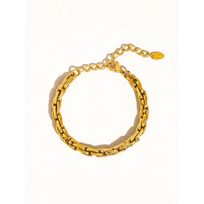 Maiq Accessories - Kolt Thin Chain Bracelet Yellow Gold