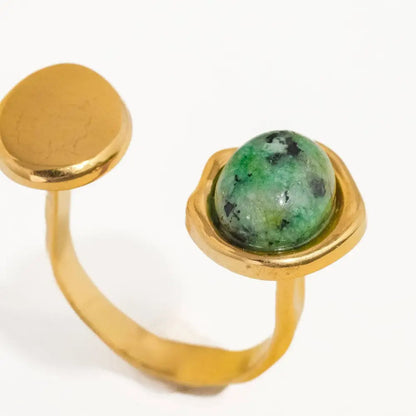 Orion Adjustable Ring With Stone - PABOOM