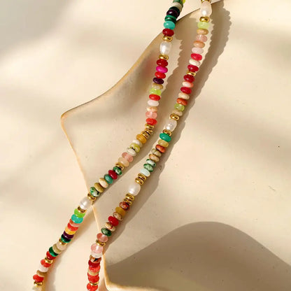 Sunny Boho Color Beaded Necklace - PABOOM