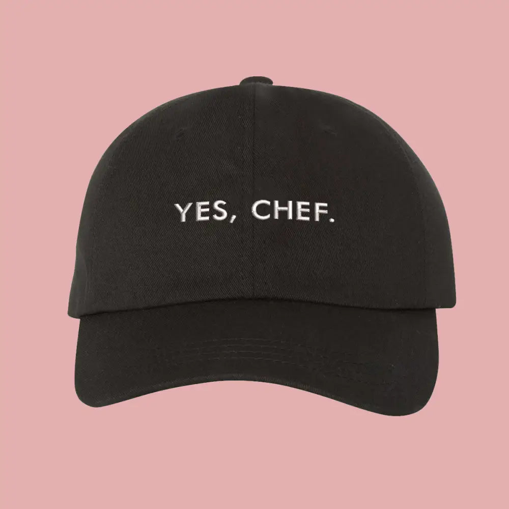 MAKE Vancouver - Yes Chef Adult Chino Cap Black