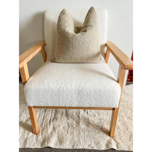 Boucle Cushion Cover Beige - PABOOM