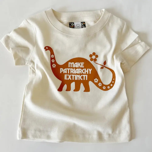 Make Patriarchy Extinct Kids T-Shirt - PABOOM