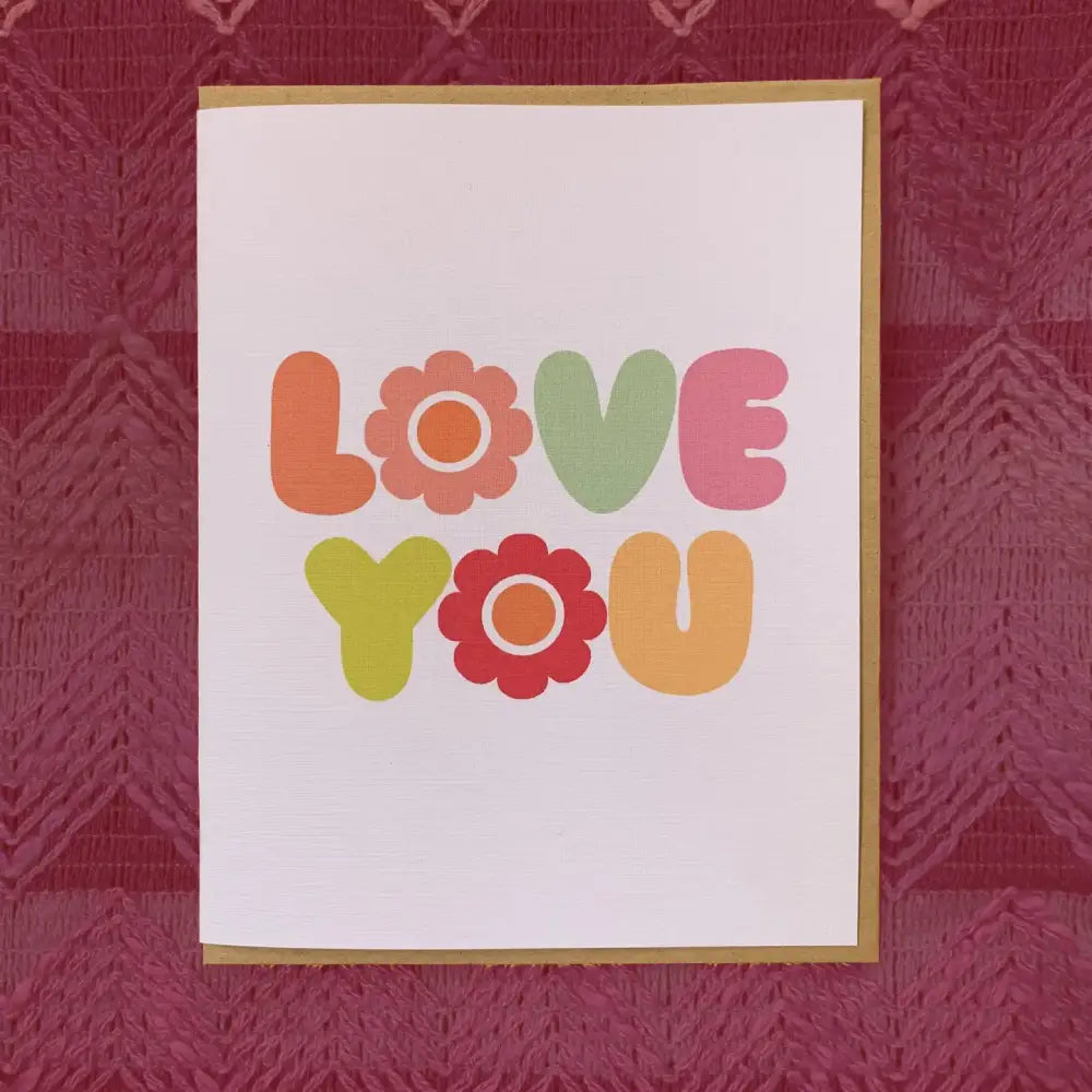Mod Love You Card - PABOOM