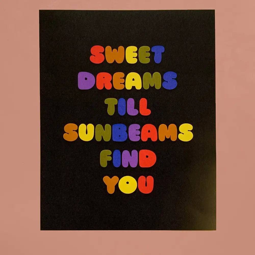 Sweet Dreams Print - PABOOM