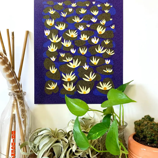 Water Lilies Print - PABOOM
