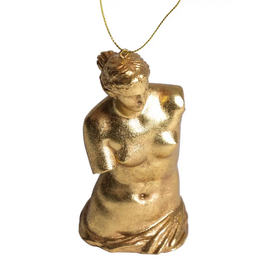 Gold Leaf Venus De Milo Ornament - PABOOM