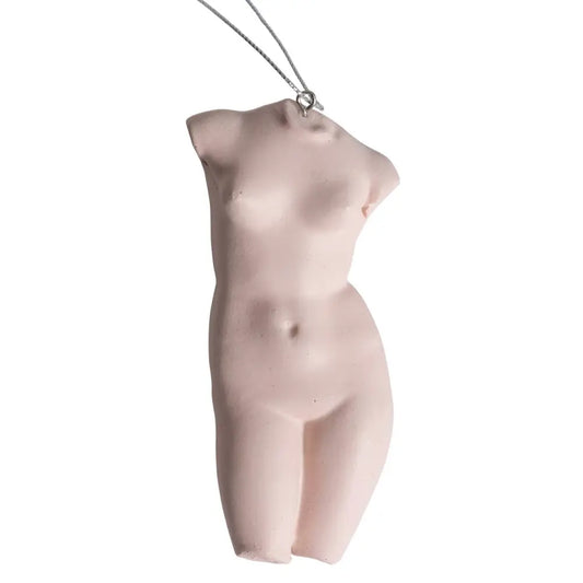 Pink Female Torso Ornament - PABOOM