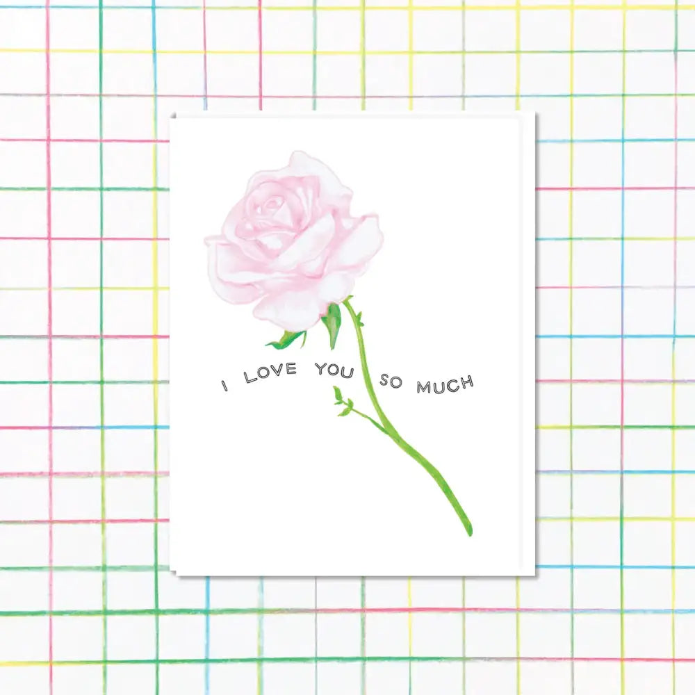 I Love You So Much Card - PABOOM