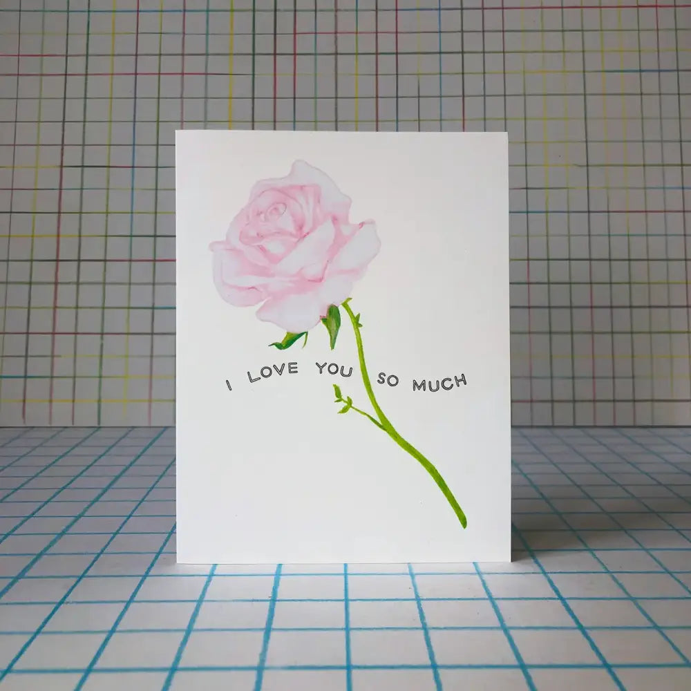 I Love You So Much Card - PABOOM