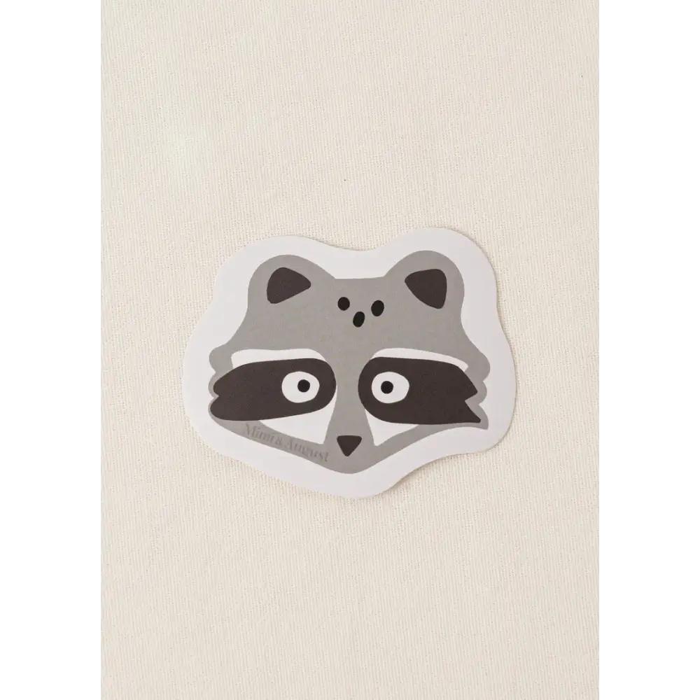 Cute Racoon Vinyl Sticker - PABOOM
