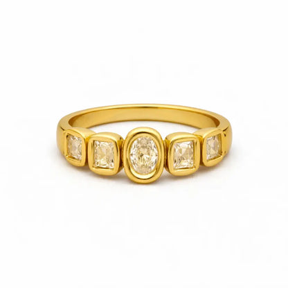 Mio Queena - 5 Zircons Ring