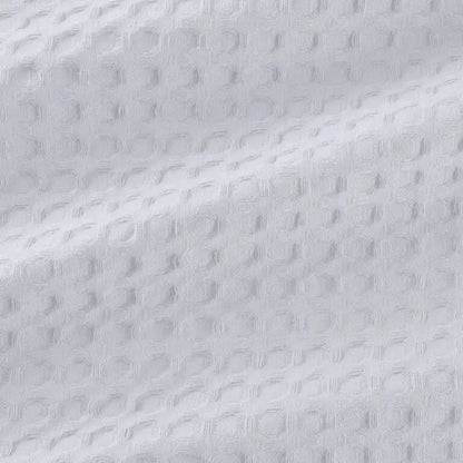 Moda At Home - Waffle Shower Curtain 100% Cotton White