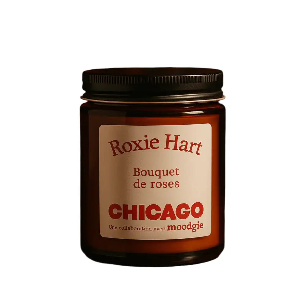 moodgie - amber glass candle jar