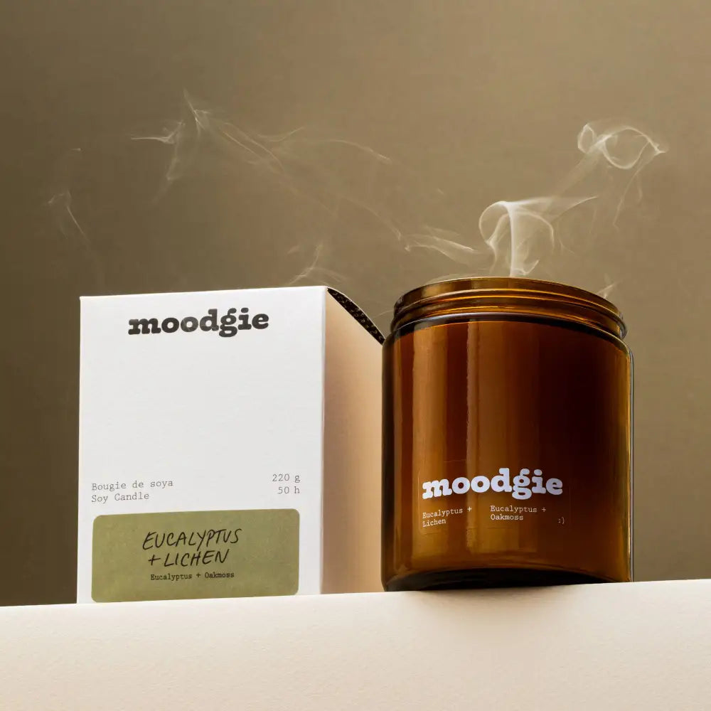 moodgie - Eucalyptus + Lichen / 220 g - moodgie candle