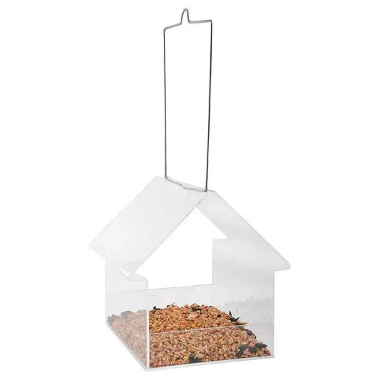NACH - Acrylic Hanging Birdtable House Excl. Bird Food