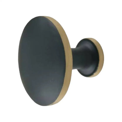 NACH - Brass Knob Matt Black 1.2