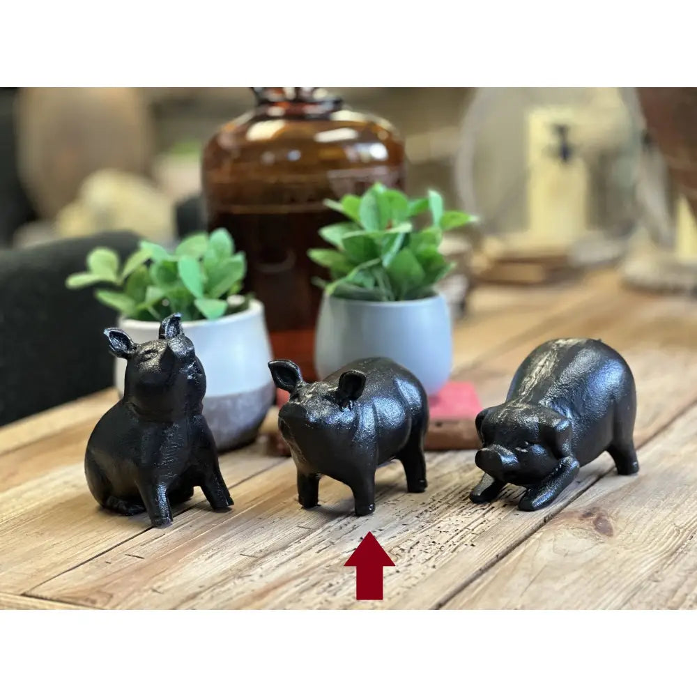 NACH - Cast Iron Pig Standing