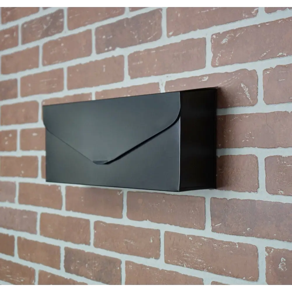 NACH - Long Envelope Mailbox Black