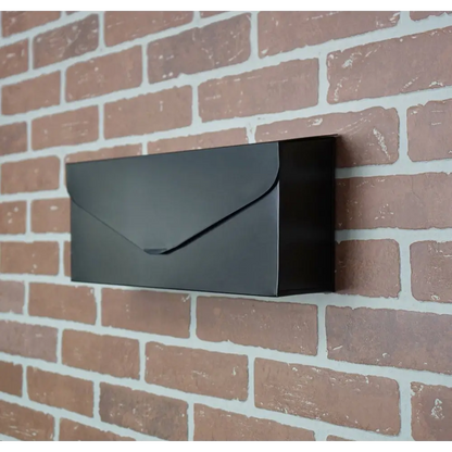 NACH - Long Envelope Mailbox Black